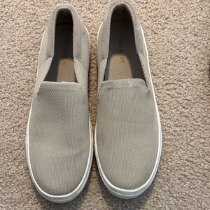 Old Navy Light Gray Slip-On Loafers